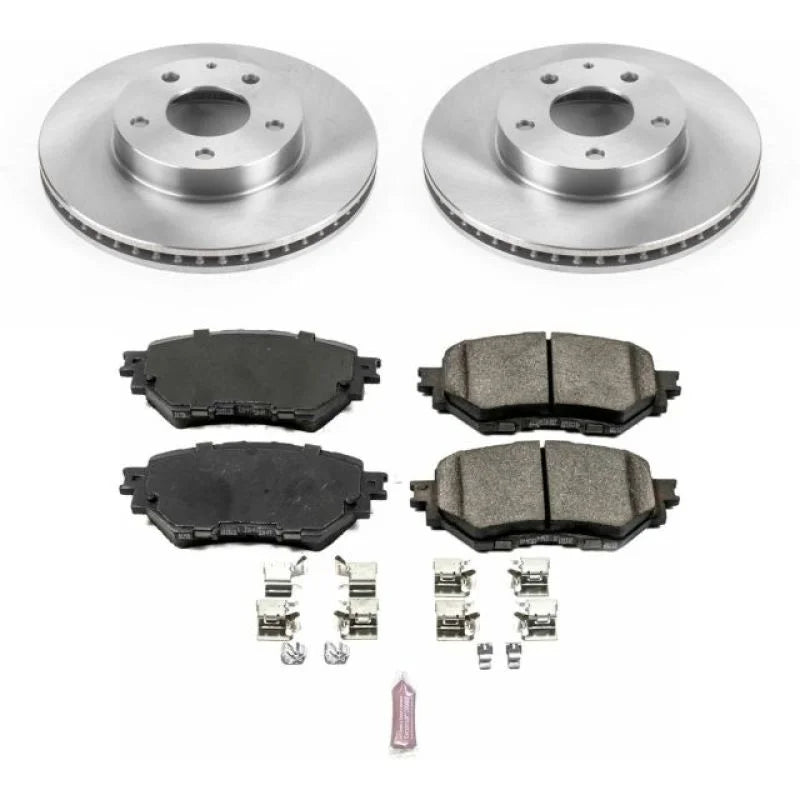 Power Stop Front Autospecialty Brake Kit fits 2014-2016 Mazda 3 i Grand Touring / 2014-2015 Mazda 3 i SV - Main Product View