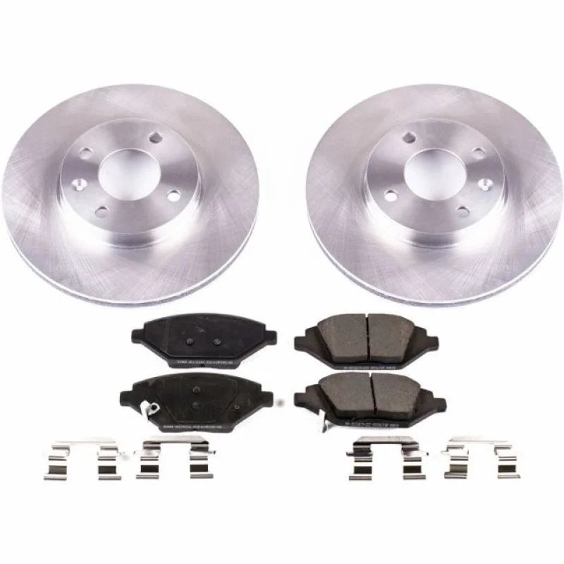 Power Stop Front Autospecialty Brake Kit fits 2017-2022 Chevrolet Spark Activ / 2016-2022 Chevrolet Spark LS - Main Produc...
