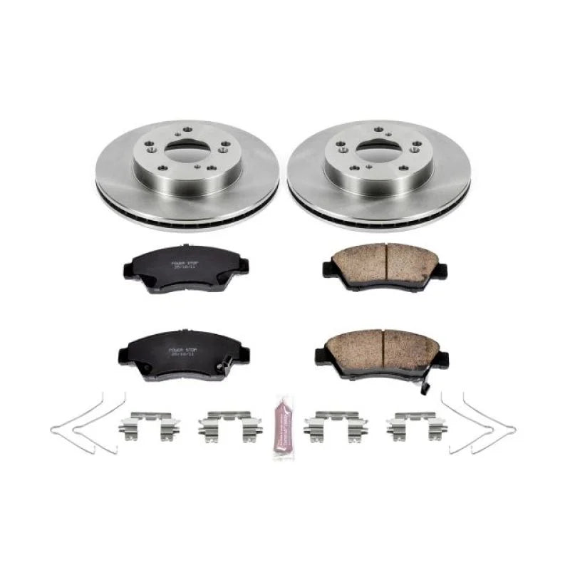 Power Stop Front Autospecialty Brake Kit fits Acura ILX / 2013 2014 Acura ILX Hybrid / 2013 Honda Civic HF / 2012-2015 Hon...