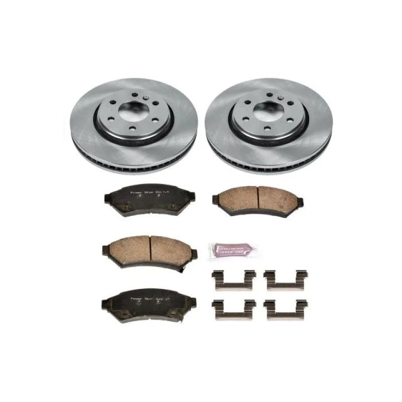 Power Stop Front Autospecialty Brake Kit fits Buick Terraza / 2006-2007 Buick Terraza CX / 2006-2008 Chevrolet Uplander / ...