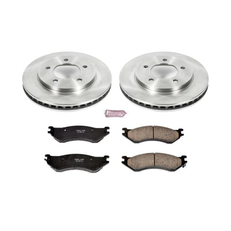 Power Stop Front Autospecialty Brake Kit fits Ford Expedition / 1997-2002 Ford Expedition Eddie Bauer / 1998-2002 Lincoln ...