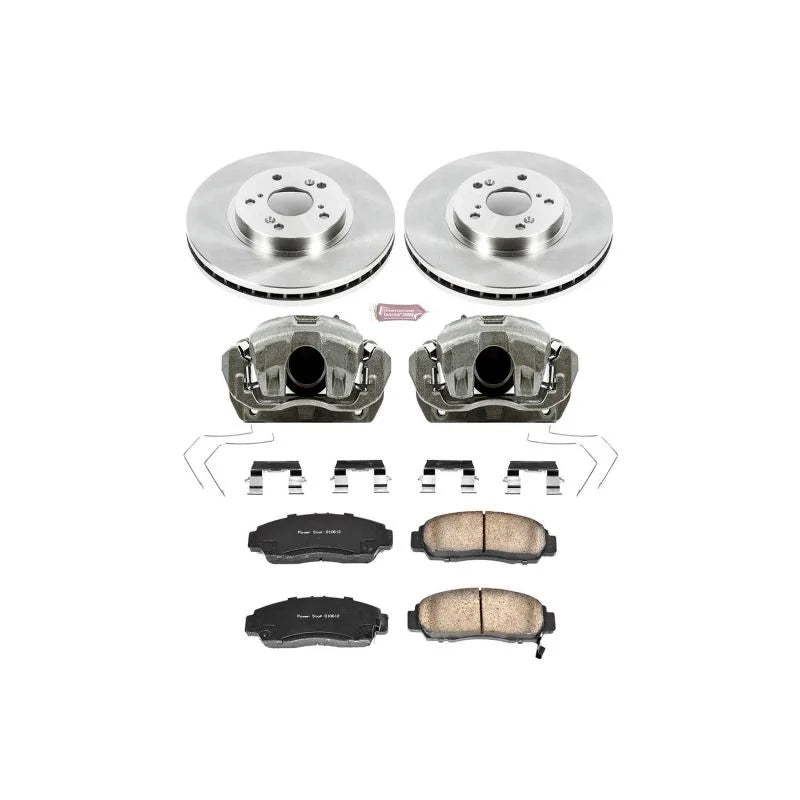 Power Stop Front Autospecialty Brake Kit w/Calipers fits 2011-2014 Acura TSX / 2012-2014 Acura TSX Special Edition / 2011-...