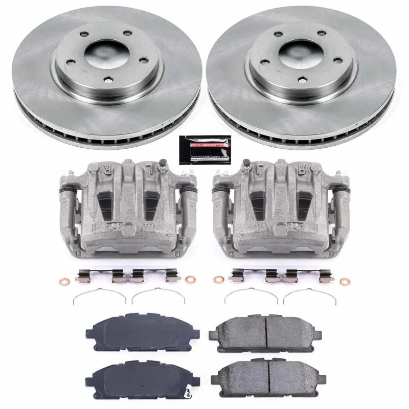 Power Stop Front Autospecialty Brake Kit w/Calipers fits 2011-2017 Nissan Quest
