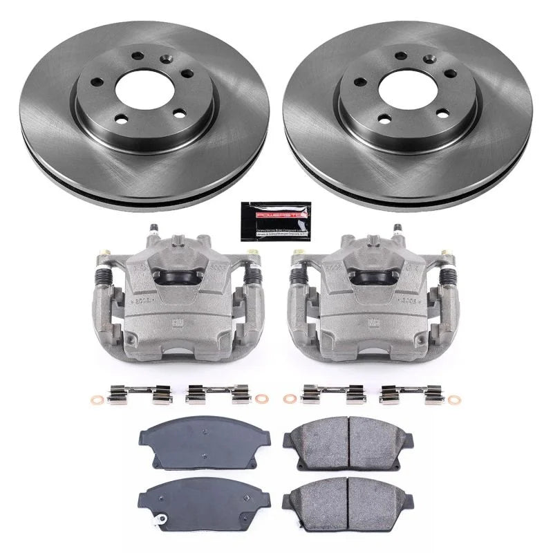 Power Stop Front Autospecialty Brake Kit w/Calipers fits 2012-2017 Buick Verano / 2012-2016 Buick Verano Convenience / 201...
