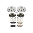 Load image into Gallery viewer, Power Stop Front Autospecialty Brake Kit w/Calipers fits Acura CL / 1998 Acura CL / 1998-1999 Acura CL Premium
