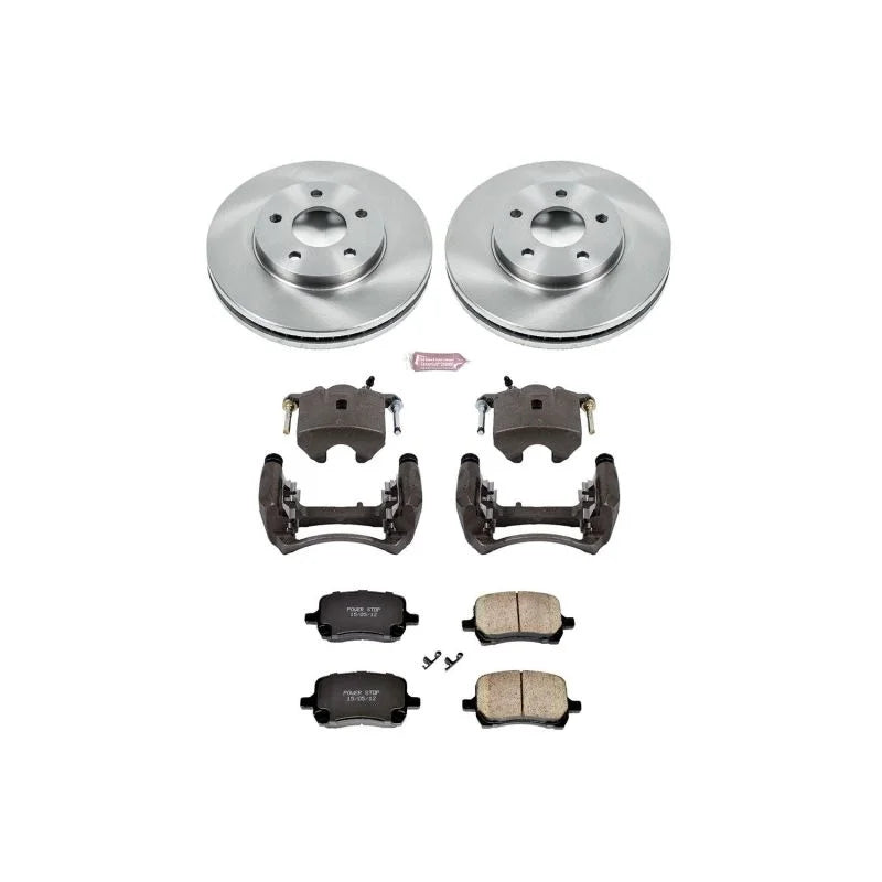 Power Stop Front Autospecialty Brake Kit w/Calipers fits Chevrolet HHR / 2006-2007 Chevrolet HHR LS / 2007 Chevrolet HHR L...