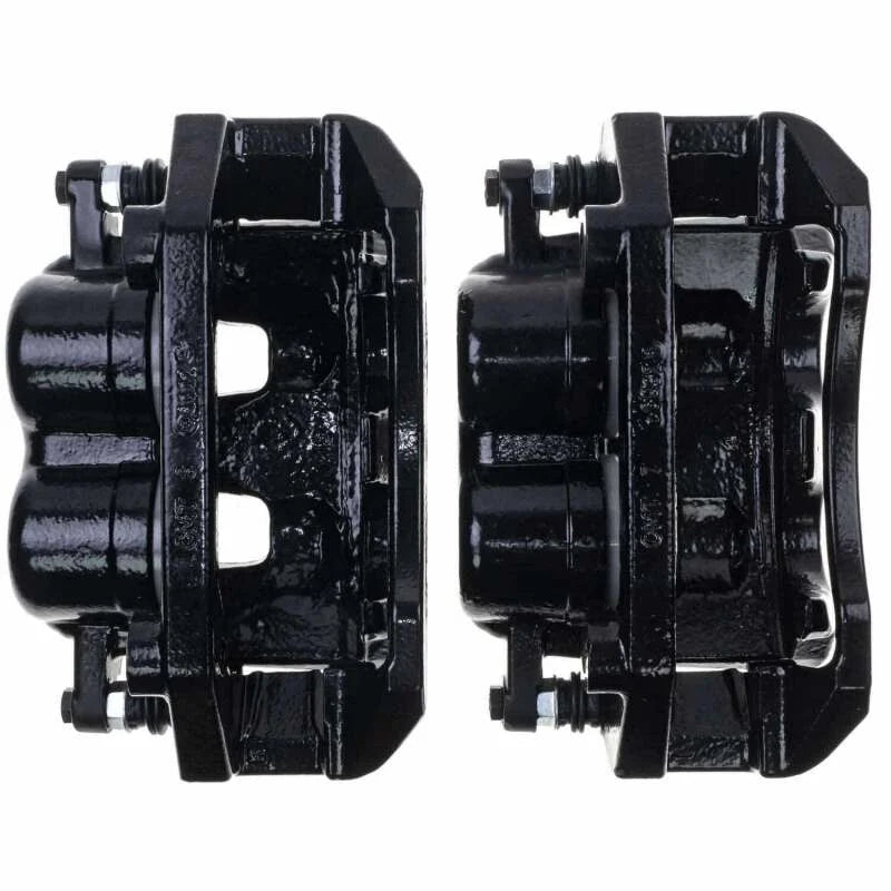 Power Stop Front Black Caliper Pair w/Bracket fits 2005-2008 Dodge Dakota / 2006-2008 Ram 1500 LARAMIE / 2008 Ram 1500 / 2...