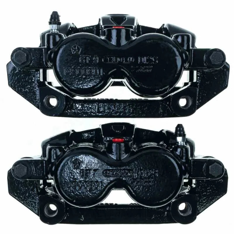 Power Stop Front Black Caliper Pair w/Bracket fits 2005-2008 Dodge Dakota / 2006-2008 Ram 1500 LARAMIE / 2008 Ram 1500 / 2...