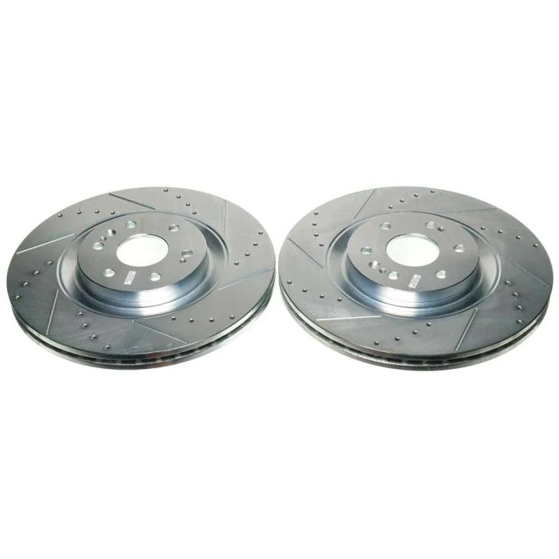 Power Stop Front Drilled & Slotted Rotor (Pair) fits 2023-2024 Chevrolet Silverado 1500 Ppv / 2021-2024 Chevrolet Tahoe Ppv