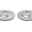 Load image into Gallery viewer, Power Stop Front Drilled &amp; Slotted Rotor - Pair fits 2021-2023 Acura Tlx