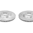 Load image into Gallery viewer, Power Stop Front Drilled &amp; Slotted Rotor - Pair fits 2021-2025 Hyundai Sonata N Line / 2021-2023 Kia K5 GT