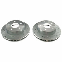 Load image into Gallery viewer, Power Stop Front Drilled &amp; Slotted Rotors Pair fits 1990-2002 Chevrolet Astro / 1990-1995 Chevrolet Astro CL / 1996-2002 C...