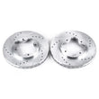 Load image into Gallery viewer, Power Stop Front Drilled &amp; Slotted Rotors Pair fits 1997 Acura CL / 1993 Honda Accord 10TH Anniversary / 1996 Honda Accord...