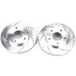 Load image into Gallery viewer, Power Stop Front Drilled &amp; Slotted Rotors Pair fits 1997-2001 2003-2005 Chevrolet Blazer / 1997-2004 Chevrolet Blazer LS /...