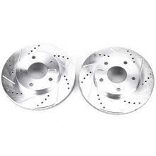 Load image into Gallery viewer, Power Stop Front Drilled &amp; Slotted Rotors Pair fits 1997-2001 2003-2005 Chevrolet Blazer / 1997-2004 Chevrolet Blazer LS /...