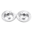 Load image into Gallery viewer, Power Stop Front Drilled &amp; Slotted Rotors Pair fits 1998 1999 Acura CL / 1998-2002 Honda Accord DX / 2000-2002 Honda Accor...