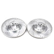 Load image into Gallery viewer, Power Stop Front Drilled &amp; Slotted Rotors Pair fits 2000-2006 Audi TT / 2000-2006 Audi TT Quattro / 2002-2005 Volkswagen G...