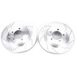 Load image into Gallery viewer, Power Stop Front Drilled &amp; Slotted Rotors Pair fits 2006-2010 Ford Explorer Eddie / 2006 Ford Explorer / 2007-2010 Ford Ex...