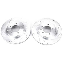 Load image into Gallery viewer, Power Stop Front Drilled &amp; Slotted Rotors Pair fits 2006-2010 Ford Explorer Eddie / 2006 Ford Explorer / 2007-2010 Ford Ex...