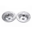 Load image into Gallery viewer, Power Stop Front Drilled &amp; Slotted Rotors Pair fits 2007-2009 Mercedes-Benz ML320 / 2006-2011 Mercedes-Benz ML350 / 2010 2...