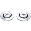 Load image into Gallery viewer, Power Stop Front Drilled &amp; Slotted Rotors Pair fits 2015-2022 Ford Edge / 2017-2019 Ford Fusion SPORT / 2017-2020 Lincoln ...
