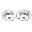 Load image into Gallery viewer, Power Stop Front Drilled &amp; Slotted Rotors Pair fits Acura EL / 1990-1993 Acura Integra GS / 1992-2001 Acura Integra GS-R /...