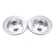 Load image into Gallery viewer, Power Stop Front Drilled &amp; Slotted Rotors Pair fits Acura EL / 1990-1993 Acura Integra GS / 1992-2001 Acura Integra GS-R /...