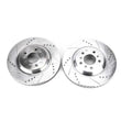 Load image into Gallery viewer, Power Stop Front Drilled &amp; Slotted Rotors Pair fits Buick Allure / 2009 Buick LaCrosse CX / 2008 2009 Buick LaCrosse Super...