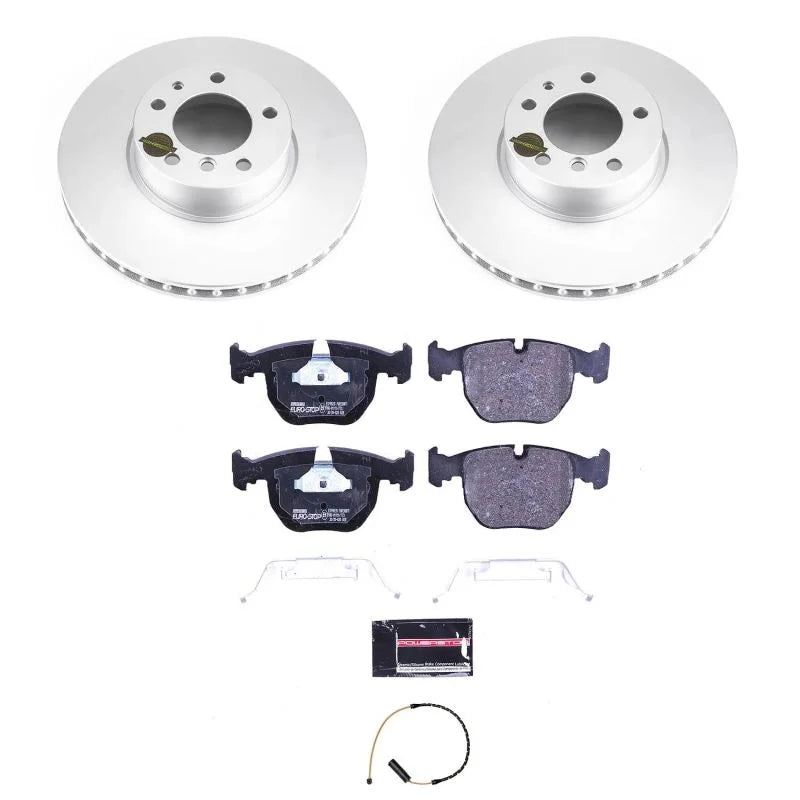 Power Stop Front Euro-Stop Brake Kit fits 1995-2001 BMW 740I / 1995-2001 BMW 740IL - Main Product View