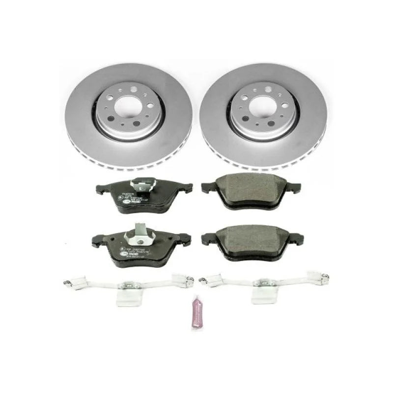 Power Stop Front Euro-Stop Brake Kit fits 2003-2014 Volvo S60 / XC90 - Main Product View