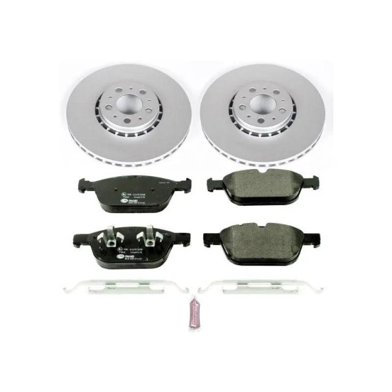 Power Stop Front Euro-Stop Brake Kit fits 2003-2014 Volvo XC90 - Main Product View