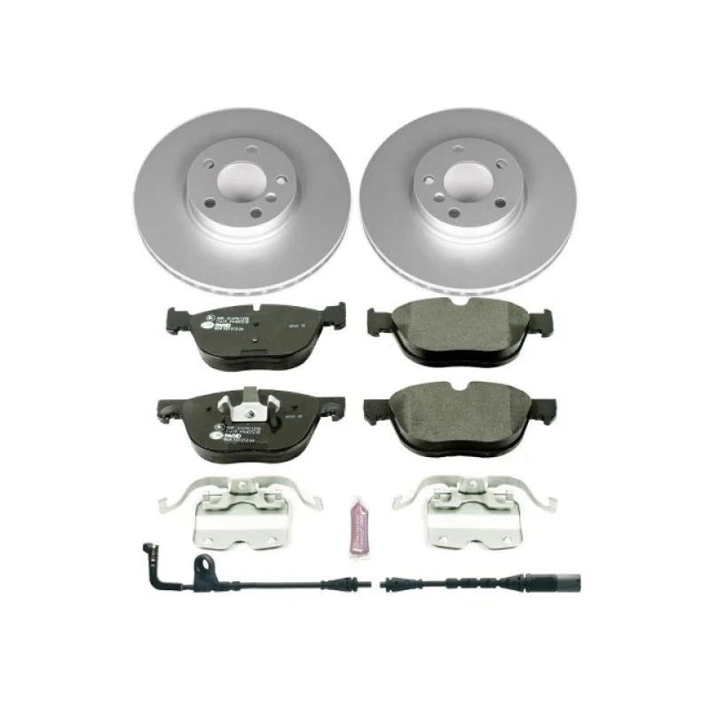 Power Stop Front Euro-Stop Brake Kit fits 2007-2008 BMW X5 3.0SI / 2009-2010 BMW X5 XDRIVE30I / BMW X5 - Main Product View