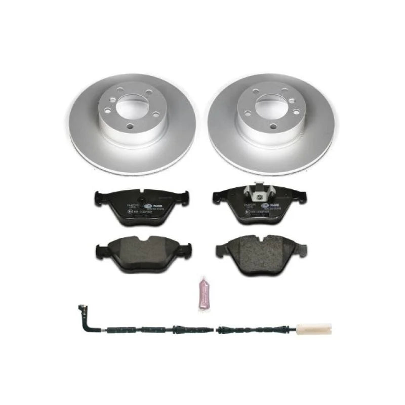 Power Stop Front Euro-Stop Brake Kit fits 2008-2010 BMW 328I / 2009 BMW 328I xDrive / 2008 BMW 328XI - Main Product View