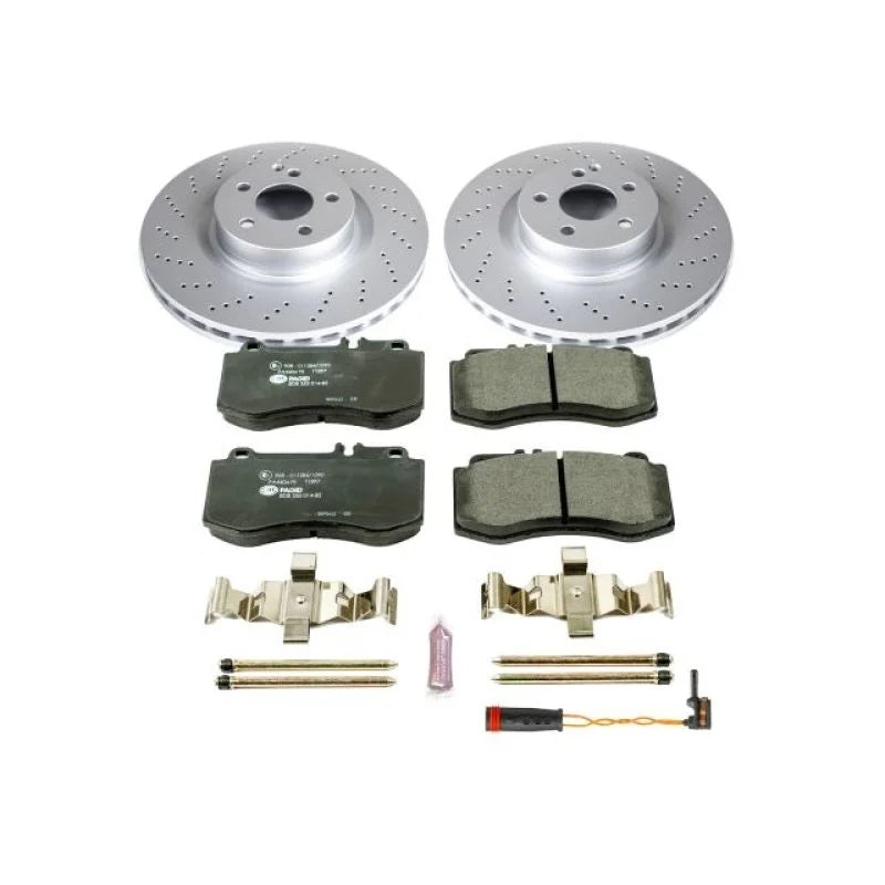 Power Stop Front Euro-Stop Brake Kit fits 2010-2016 Mercedes-Benz E350 / 2015 2016 Mercedes-Benz E400 / 2010 2011 Mercedes...
