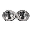 Load image into Gallery viewer, Power Stop Front Evolution Drilled &amp; Slotted Rotors - Main Product View
