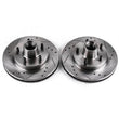 Load image into Gallery viewer, Power Stop Front Evolution Drilled &amp; Slotted Rotors - Pair fits 1982-1995 Buick / Chevrolet / GMC - Main Product View