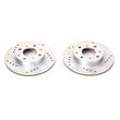Load image into Gallery viewer, Power Stop Front Evolution Drilled &amp; Slotted Rotors - Main Product View