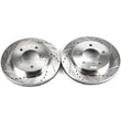 Load image into Gallery viewer, Power Stop Front Evolution Drilled &amp; Slotted Rotors - Pair fits 1997-2004 Ford F-150 / F-150 Heritage - Main Product View