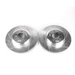 Load image into Gallery viewer, Power Stop Front Evolution Drilled &amp; Slotted Rotors - Main Product View