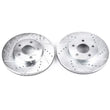 Load image into Gallery viewer, Power Stop Front Evolution Drilled &amp; Slotted Rotors - Main Product View