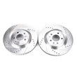 Load image into Gallery viewer, Power Stop Front Evolution Drilled &amp; Slotted Rotors - Pair fits 2011-2014 Ford Mustang GT - Main Product View