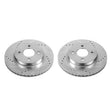 Load image into Gallery viewer, Power Stop Front Evolution Drilled &amp; Slotted Rotors - Pair fits 2012-2019 Nissan Versa / Versa Note - Main Product View