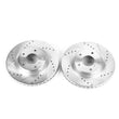 Load image into Gallery viewer, Power Stop Front Evolution Drilled &amp; Slotted Rotors - Pair fits 2013-2025 Nissan Altima - Main Product View