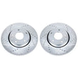 Load image into Gallery viewer, Power Stop Front Evolution Drilled &amp; Slotted Rotors - Pair fits 2016-2024 Mazda 6 / Cx-5 - Main Product View