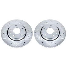 Load image into Gallery viewer, Power Stop Front Evolution Drilled &amp; Slotted Rotors - Pair fits 2016-2024 Mazda 6 / Cx-5 - Main Product View