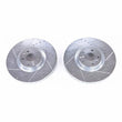 Load image into Gallery viewer, Power Stop Front Evolution Drilled &amp; Slotted Rotors - Main Product View