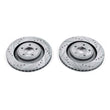 Load image into Gallery viewer, Power Stop Front Evolution Drilled &amp; Slotted Rotors - Main Product View