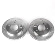 Load image into Gallery viewer, Power Stop Front Evolution Drilled &amp; Slotted Rotors - Main Product View
