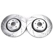 Load image into Gallery viewer, Power Stop Front Evolution Drilled &amp; Slotted Rotors - Main Product View