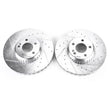 Load image into Gallery viewer, Power Stop Front Evolution Drilled &amp; Slotted Rotors - Main Product View